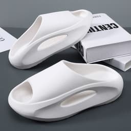 image-Elliott Men's EVA Beach Slippers - Black Size 44/45