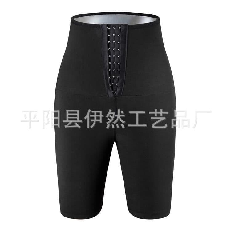 image-Women's Spandex PU Blue Lifting Pants - 4XL/5XL