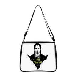 image-Cross-border Adams family Wednesday addams ladies shoulder bag niche armpit bag fashion handbag