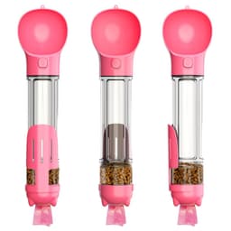 image-Jia Meng 300ml Pink Pet Water Cup - Outdoor Travel Kettle