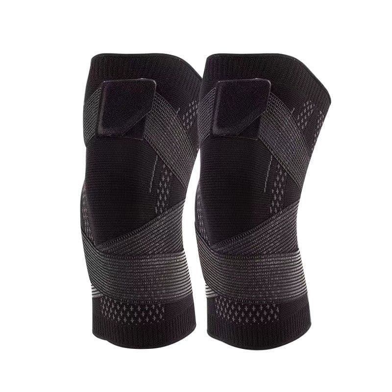 image-Knee Pads - Breathable Running Sports Protective Gear with Transparent Strap