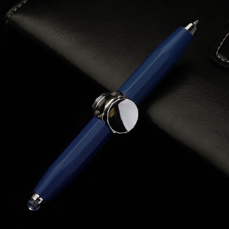 image-Wei Zhuang Fidget Gyro Pen - Black, 10.5*1.5cm Metal, 36g