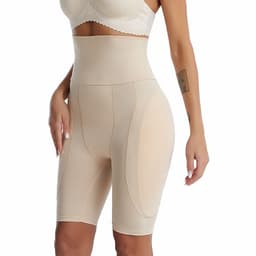 image-Women's High-Waisted Body-Shaping Tights - Black