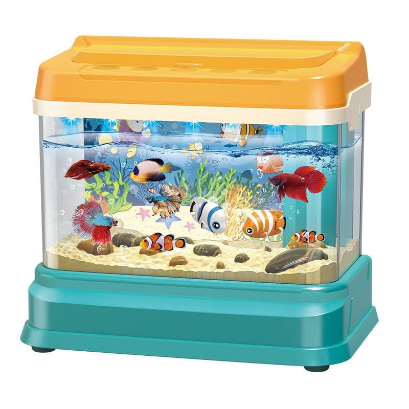 image-Children's Electric Fishing Toy Aquarium Set
