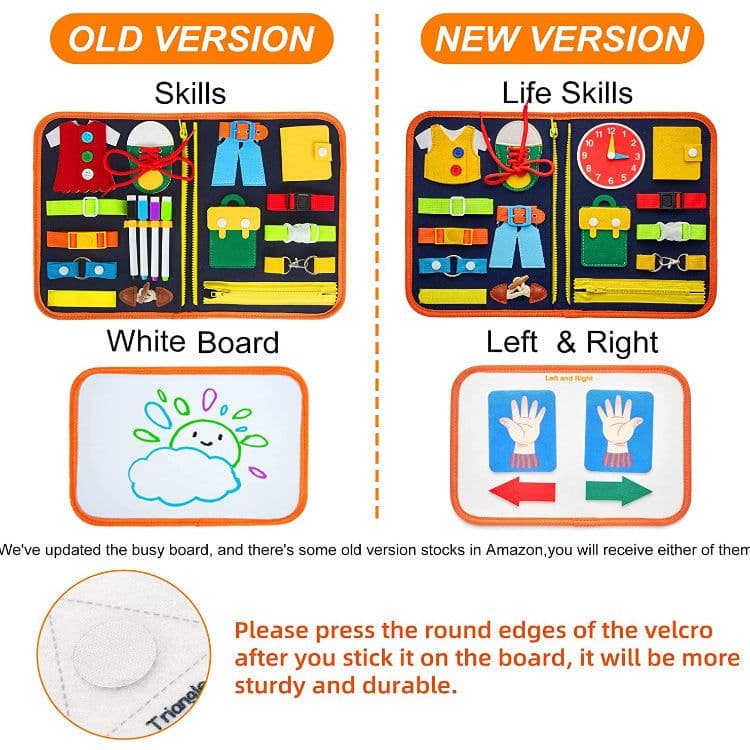 image-Run The Road Felt Learning Board - Early Education Busy Board