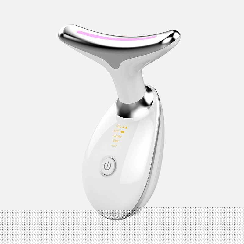 image-Neck Beauty Device Massager - Black Lifting