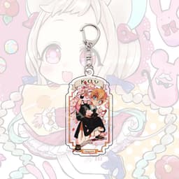 image-Hanako-kun Anime Keychain - 6cm Acrylic Pendant School Bag Accessorize
