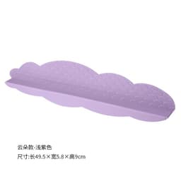 image-Kitchen Sink Splash Guard Silicone Suction Cup Baffle