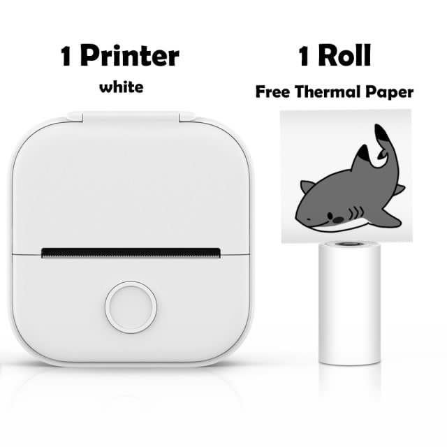 image-PhomemoT02 Thermal Label Printer - Pink