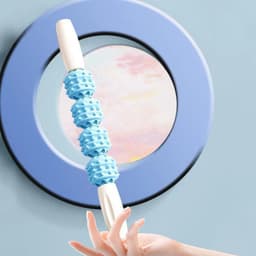 image-Stovepipe massage stick mace roller fitness fascia stick leg muscle relaxation roller calf yoga stretching