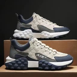 image-2023 men's spring all-match casual thick-soled Forrest Gump sneakers running daddy shoes trendy shoes net red student shoes