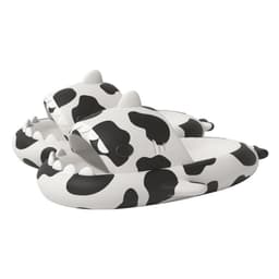 image-Cross-border cow shark sandals and slippers for men at home