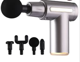 image-Fascia Gun Mini 850 Blue 5-Gear Muscle Massager with 1200mAh Battery