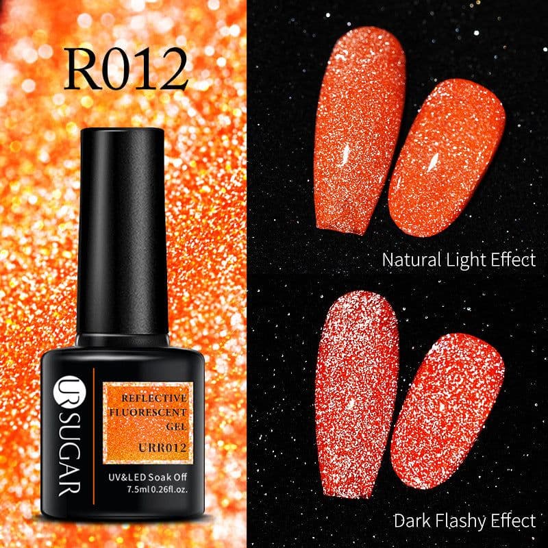 image-Fluorescent Reflective Manicure Gel - UR 2022 Phototherapy Jelly 7.5ml