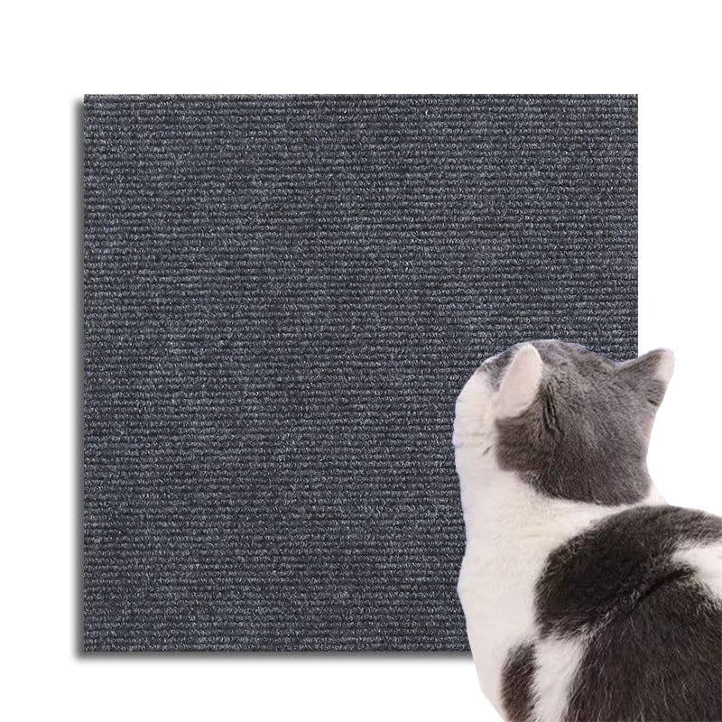 image-Cat Climbing Mat Wall Sticker - Light Gray 60cm