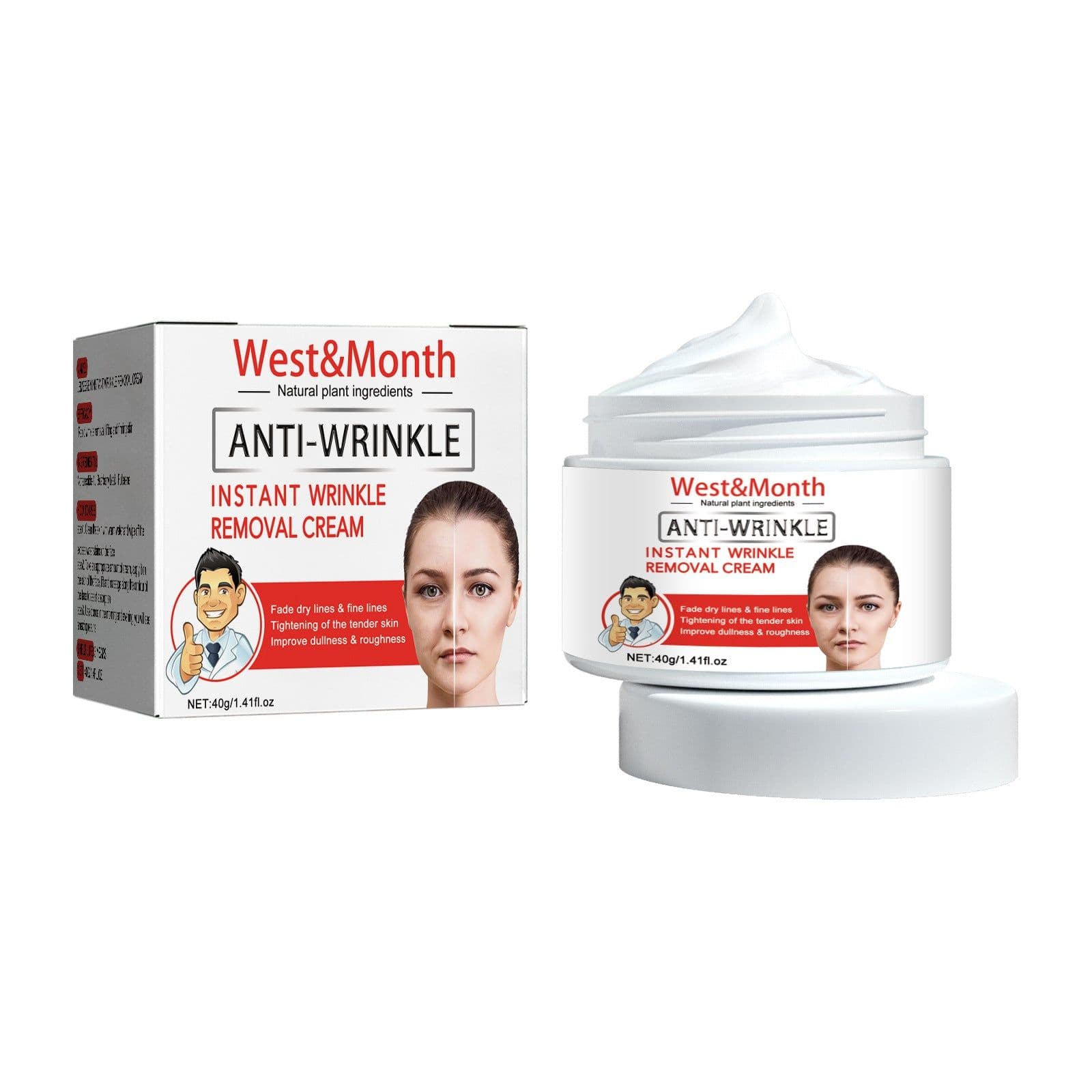 image-West&Month Anti-Wrinkle Cream - Firms Fine Lines