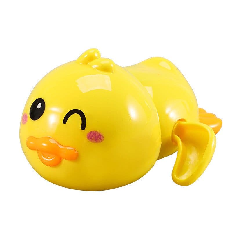 image-Baby Bath Toys Set - Turtle Dolphin Duck Frog