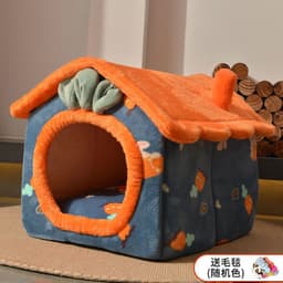 image-Dog kennel, winter warm dog house, universal for all seasons, small dog Teddy, removable and washable cat kennel, dog house, pet dog supplies