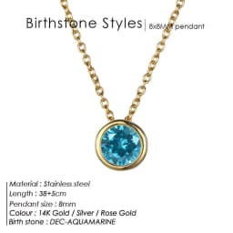 image-JUJIE Rhinestone Necklace - Rose Gold Geometric