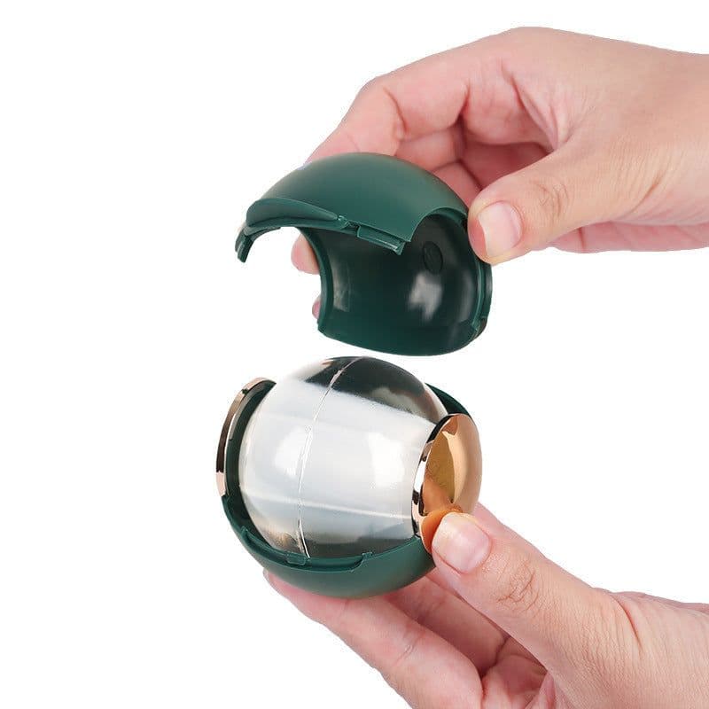 image-Quiet Ball Hair Remover - Pink Gold Reusable