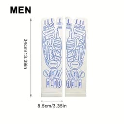 image-Cross-border Warp socks English acupuncture point socks meridian socks Chinese heritage massage socks spot