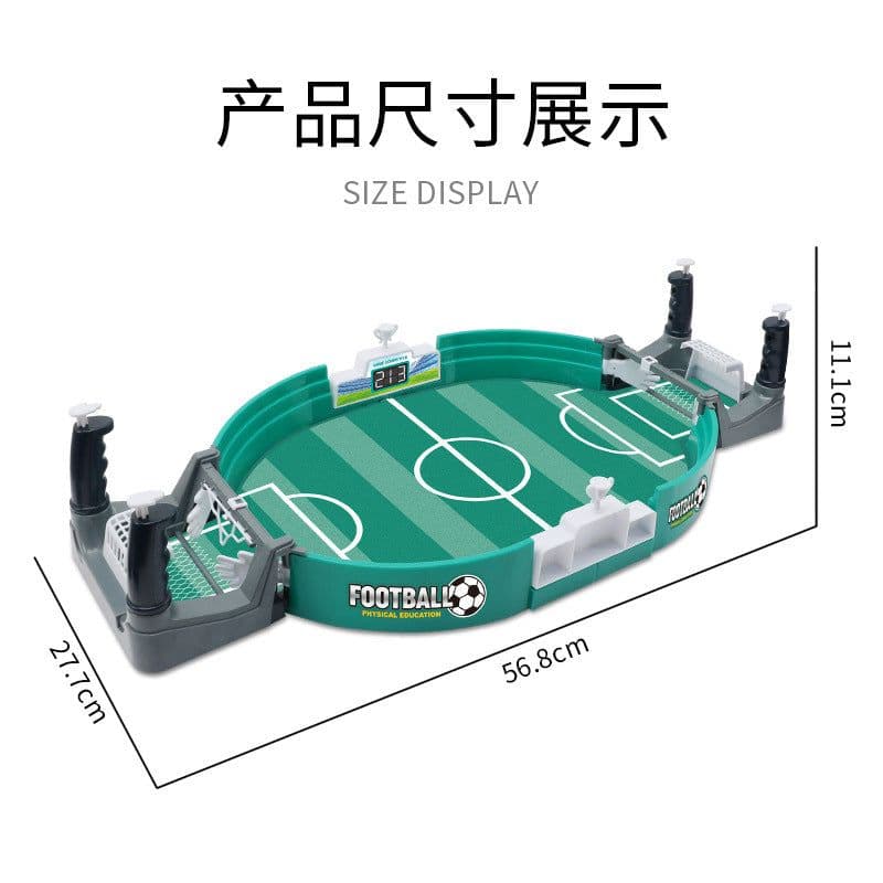 image-New Desktop Football Game Children's Puzzle Handheld Battle Machine Parent-child Double Board Game Large Football Field Toy