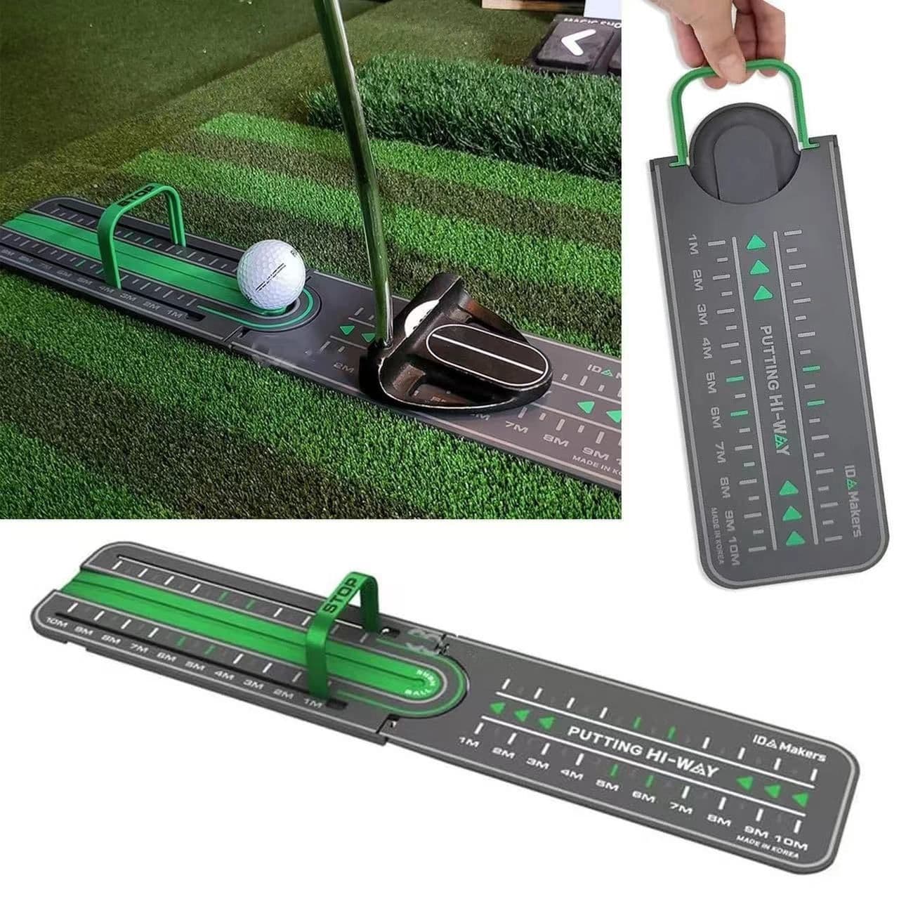 image-Golf Putting Trainer - Distance Drill