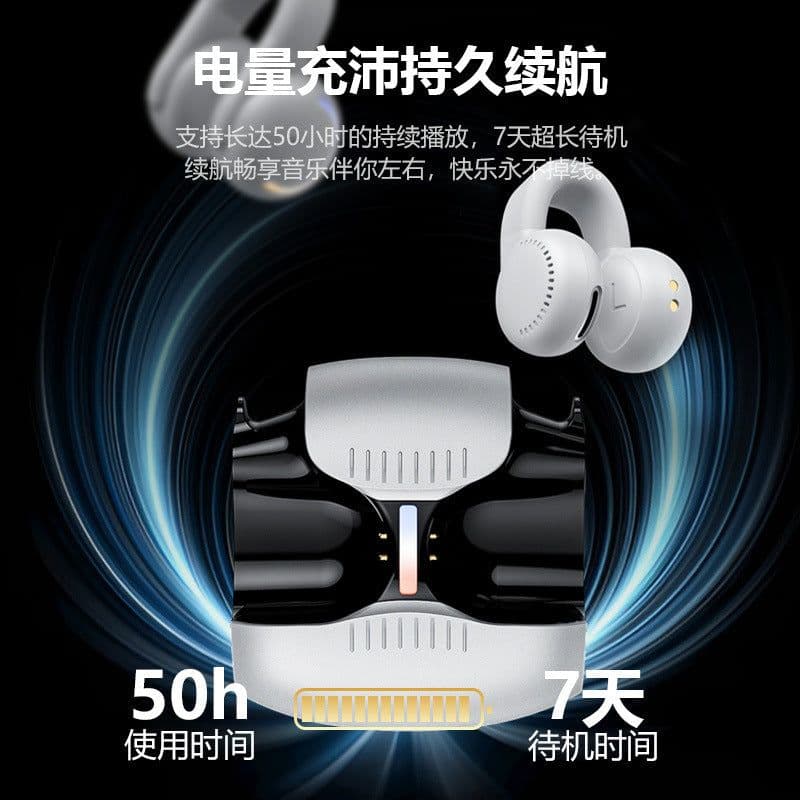 image-New Cross-Border Wireless Bluetooth Ear Clip Headset