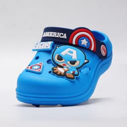image-Disney Iron Man Crocs - Purple Kids Beach Slippers