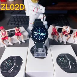 image-lormocat ZL02D Smart Watch - Yellow Heart Rate Blood Oxygen Monitor 1.28" IPS Screen