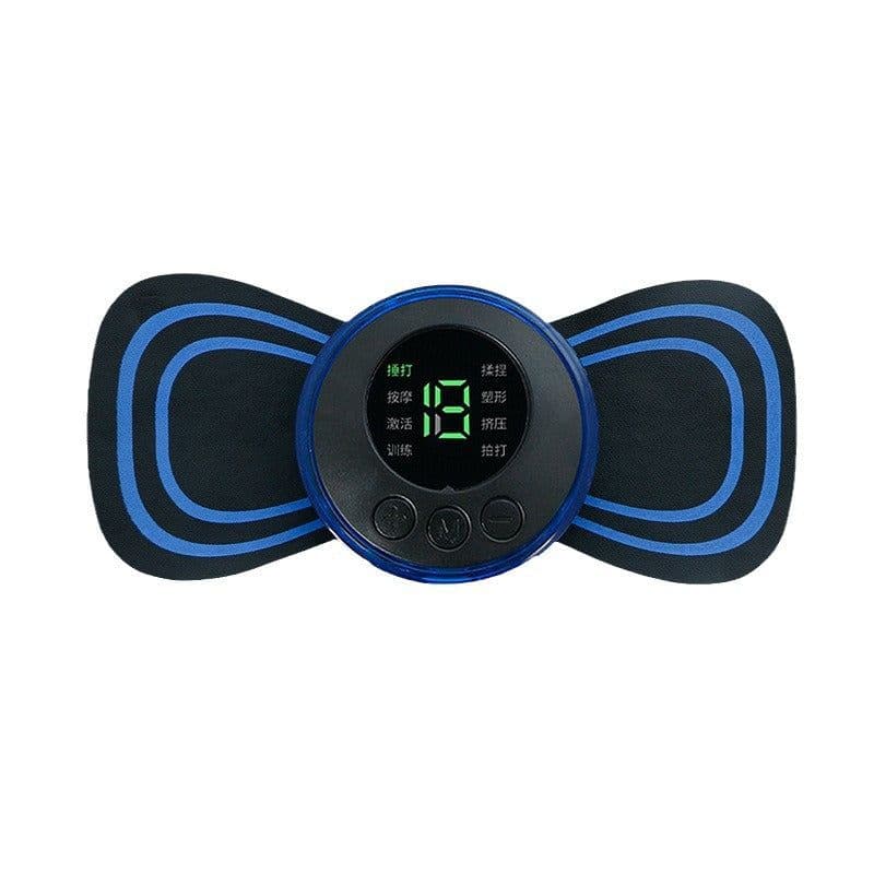image-Cross-border cervical massage patch EMS mini portable pocket massage instrument shoulder neck waist leg neck multifunctional