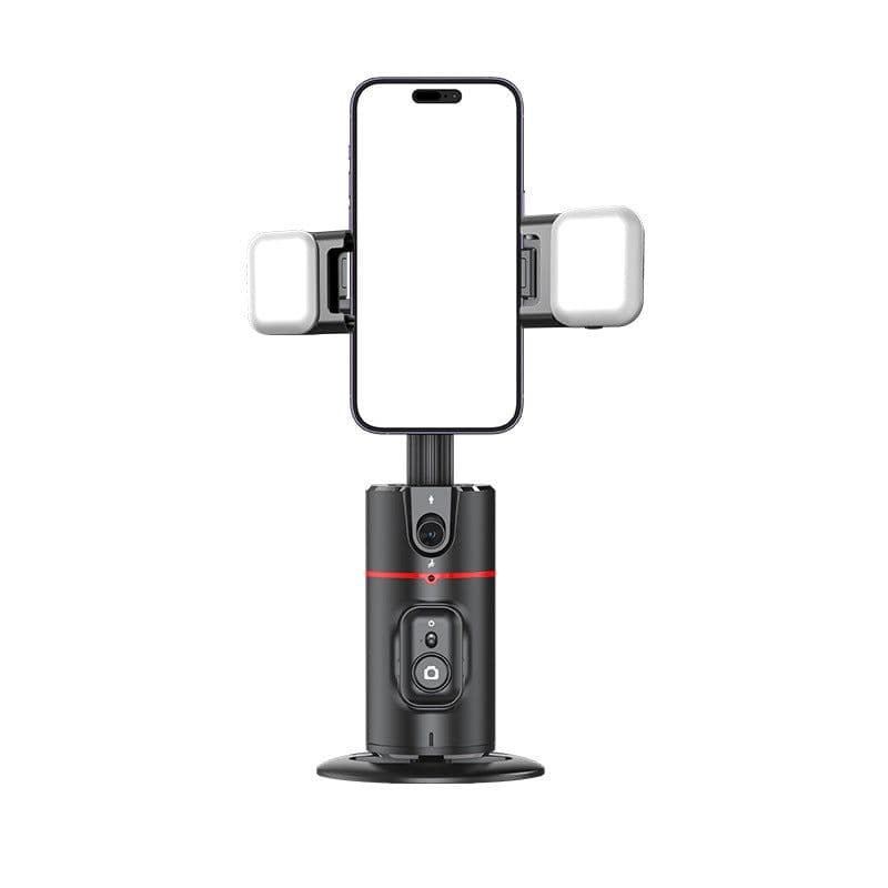 image-PTZ Stabilizer 360° AI Tracking Gimbal - Douyin Live Black
