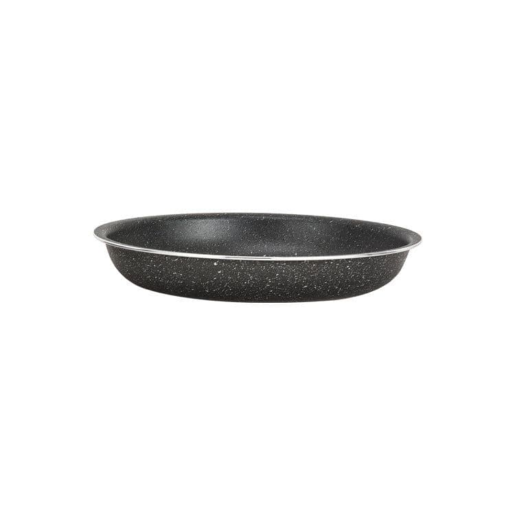 image-uJoy 13-Piece Non-Stick Pan Set, Ivory White, Aluminum, 30cm Wok