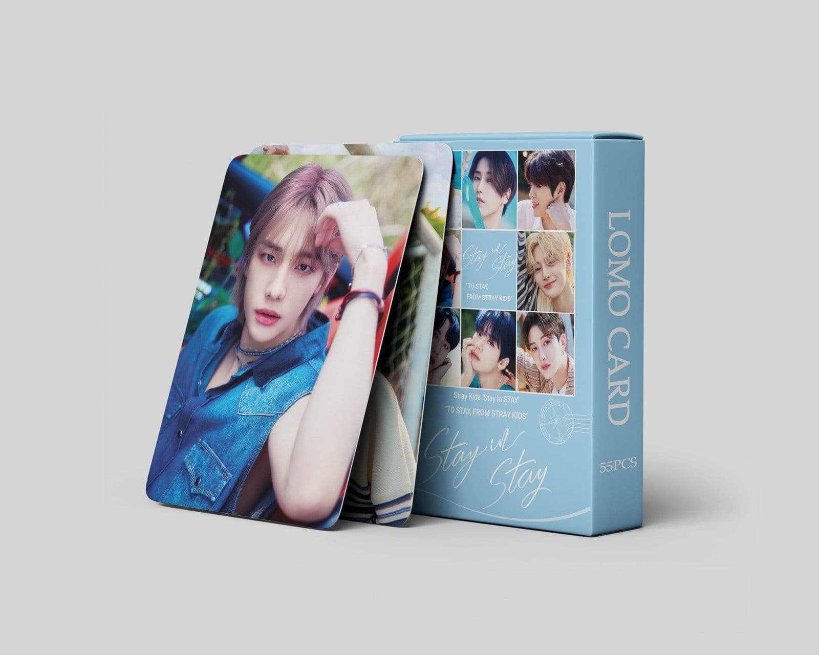 image-Spot 55 Stray Kids cards Stay in STAY small card Fang Can Li Minhao Xu Zhangbin Huang Xuanchen