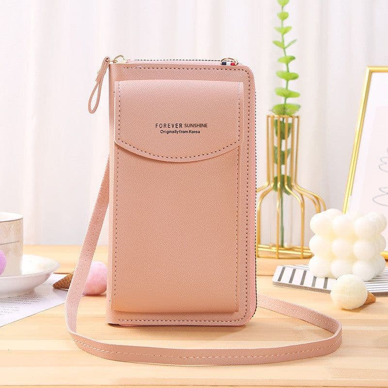 image-Fort Carpenter Mobile Phone Bag - Deep Pink PU