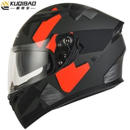 image-Coolqibao Motorcycle Full-Face Helmet Bluetooth XXL Gray