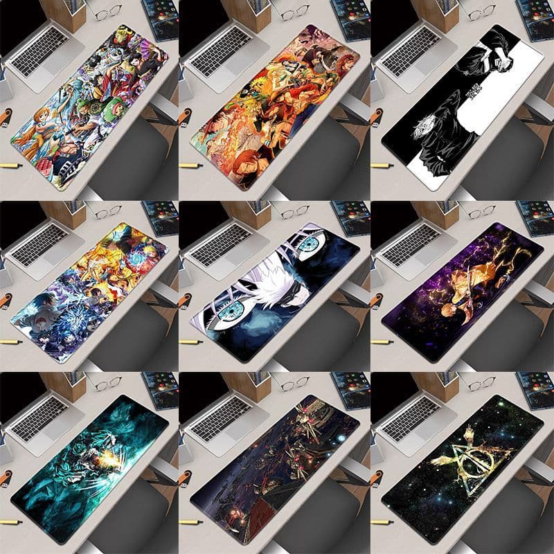 image-Dragon Ball Cartoon Mouse Pad - Natural Rubber - Anti-Slip Thickened Desk Mat