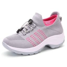 image-Spot cross-border large size women's shoes wedge heightening rocking shoes cold sticky high quality women's shoes dance leisure