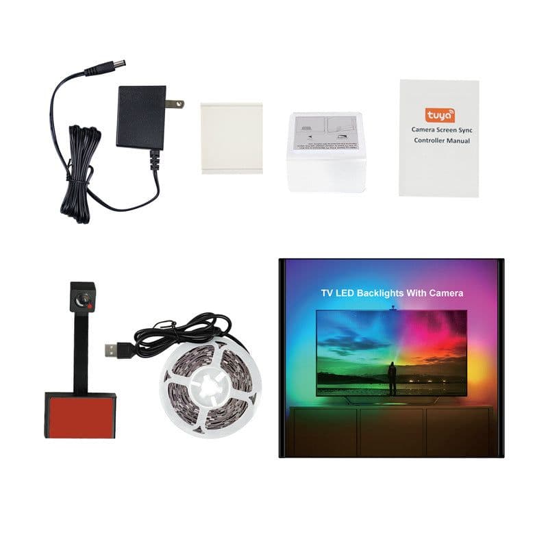 image-Good Day Tuya RGB LED TV Background Light Sync 18W Dimmable WiFi