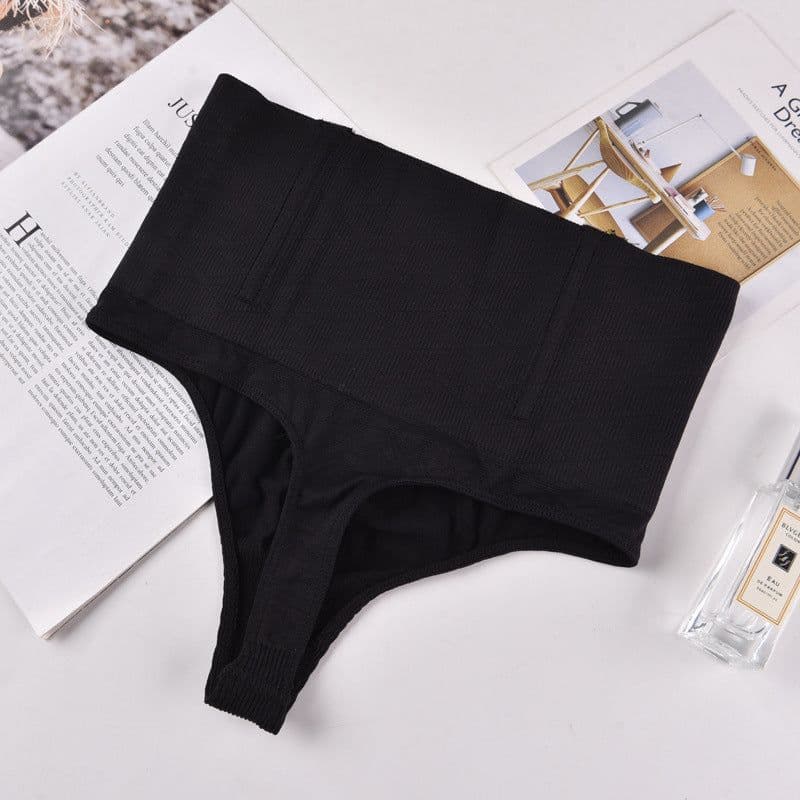image-Slimming Butt Lifter Pants Women Seamless Underwear Black XXXL