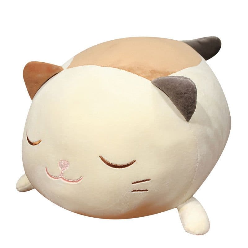 image-Japanese Lazy Cat Plush Toy - 70cm Cute Doll Pillow Gift for Adults