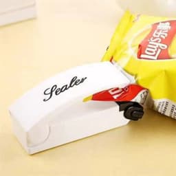 image-Mini Plastic Bag Sealer - Portable Hand Press