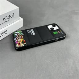 image-Game cotton-filled down jacket suitable for iPhone 13 mobile phone case Apple 14 promax cartoon 11 protective cover 12
