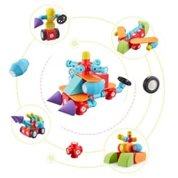 image-Wanlehui Magnetic Building Blocks - EVA Foam Educational Toy