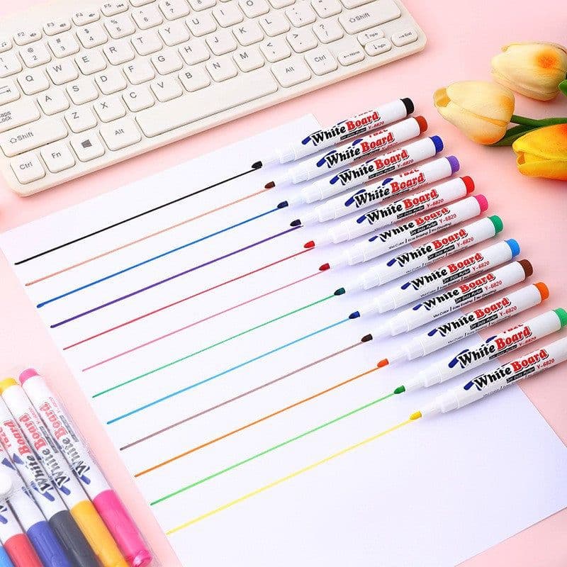 image-Children's water painting colorful floating pen children's magic water floating pen erasable whiteboard pen floating pen wholesale