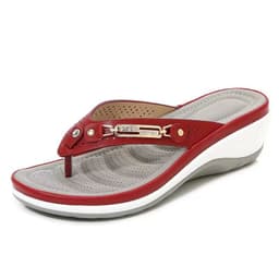 image-Flip-flops Women Summer Beach Sandals - PU Sole
