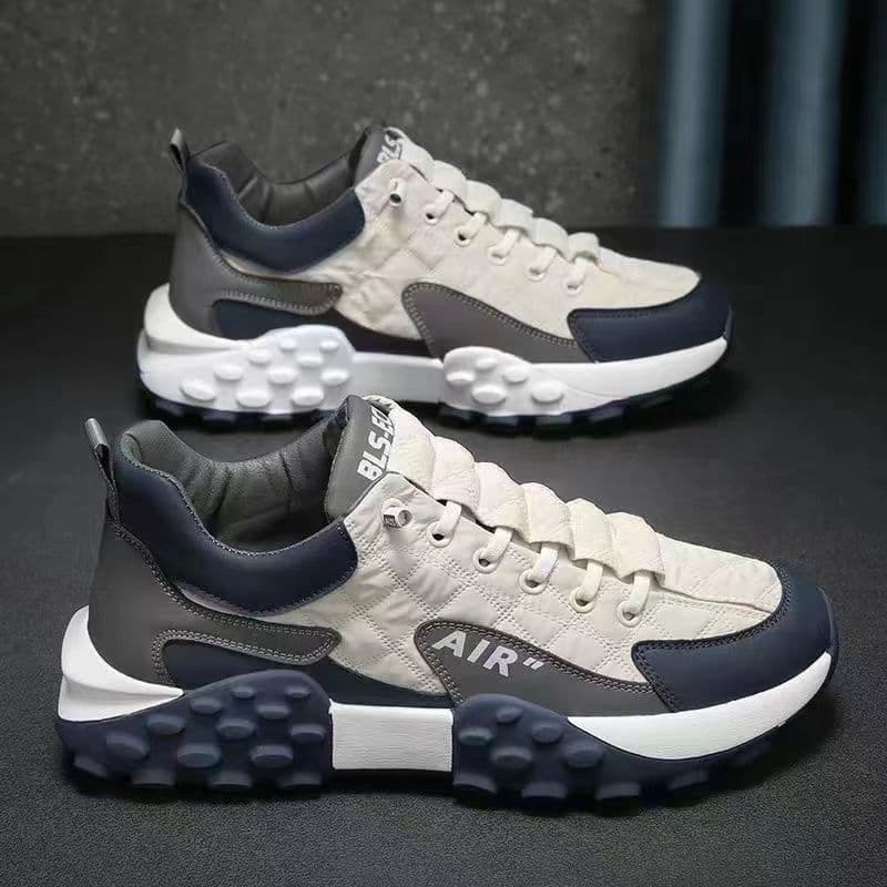 image-Cross-border wholesale sneakers 2023 new spring and autumn men's shoes casual breathable sports shoes men's thick-soled dad shoes