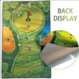 image-Golf Batting Mat - Casual Game Set 3 Clubs