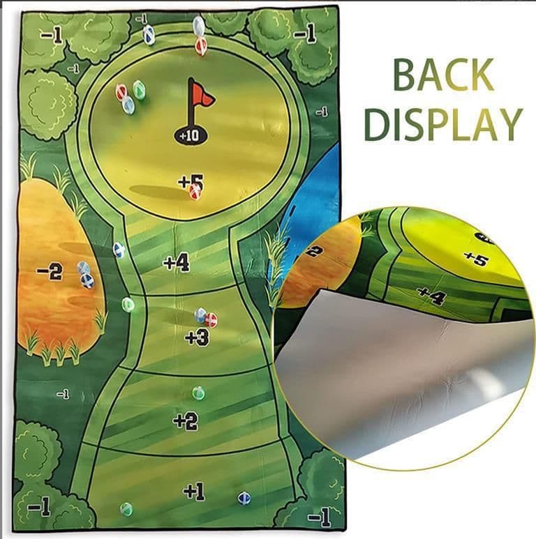 image-Golf Batting Mat - Casual Game Set 3 Clubs