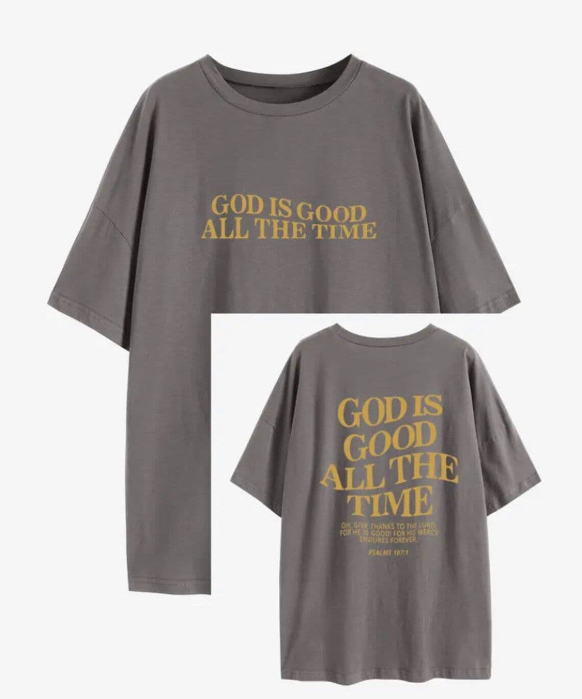 image-Women's Letter Print T-Shirt - Khaki XXL Short Sleeve